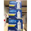 Image 2 : Brita Water Filter Replacements â€“ 3 Filters Per Set,