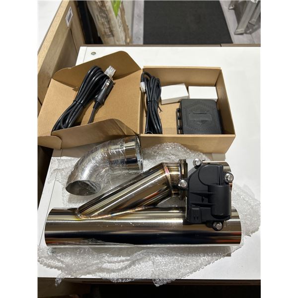 Peastorm Electric Exhaust Cutout With Remote Controller, 1 Valve