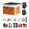 Image 1 : Atomstack P1 Enclosed Laser Engraver, 5000mwW  mini Laser Engraving Machine, Portable Laser Cutter