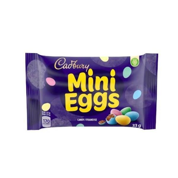 Cadbury Mini Eggs 48 x 33g Chocolate Packs