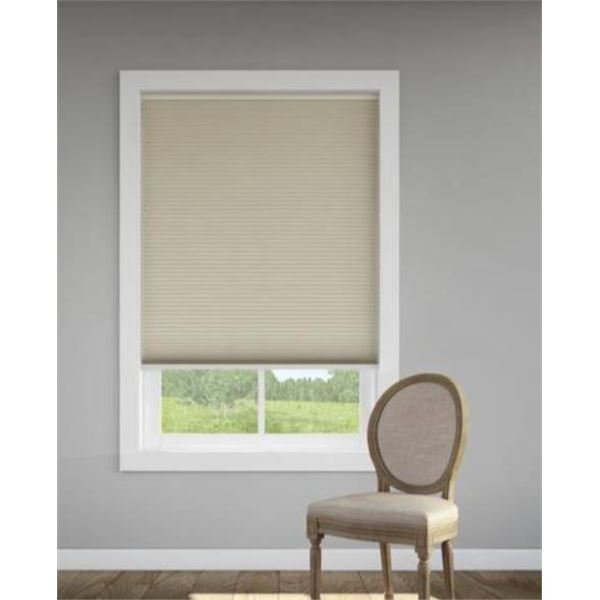 Lot of 2 - Levolor Cellular Shade 48 x 72 in, Sand, Blackout