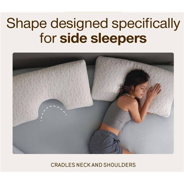 Coop Sleep Goods The Original Cut-Out Pillow, Queen Size