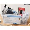 Image 1 : Lot of Assorted Containing Electrical Components Including HDMI Cable, Receptacle, and Cable Ties