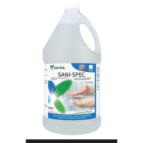 Lot of 4 - Kersia Sani-Spec Disinfectant A Mains 3.8LÂ