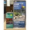 Image 4 : SmartPond Pump, Nozzle Kit, and Replacement Filter Pads Set