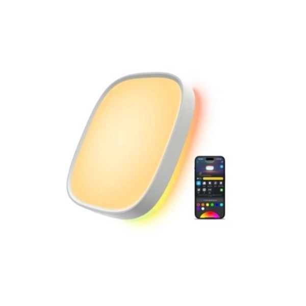 Govee Smart Ceiling Light, 12-Inch RGBIC LED Square Ceiling Light Fixture with App Control