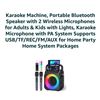 Image 3 : Bonaok K9-M Portable Bluetooth Karaoke Machine with Two Wireless Microphones AndÂ LED Display