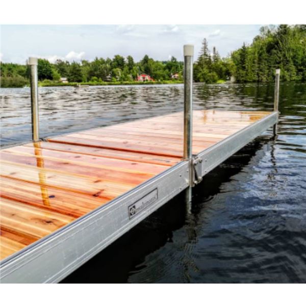 Kikraft The Post Dock 1.2m x 2.4m Aluminum Dock System