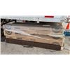 Image 4 : NovikShake RS8 RoughSawn 8â€² Shake Siding in WalnutÂ Box of 9 panels (49.4 sq.ft.)