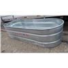Image 2 : Tarter 8 ft OVAL Galvanized Steel Stock Tank