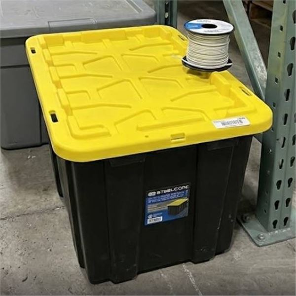 Steelcore 80L Heavy Duty Tub With Snap Lid