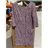Image 2 : Alex Evenings Womenâ€™s Dress in Wisteria Color