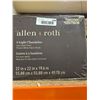 Image 4 : Allen + Roth 5-Light Jaelyn Chandelier in Satin Steel Finish with White Fabric Shade
