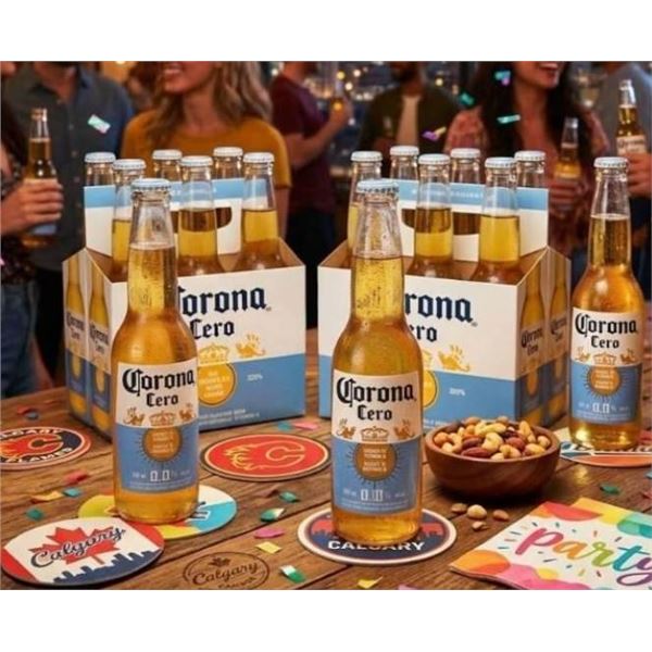 Corona Cero Beer 0.0 Percent Alcohol 4x6 Packs 330ml Each