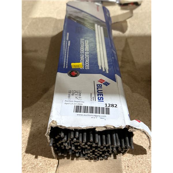 Blueshield E7018-1 3/32 in Coated Electrodes, Lot 1282