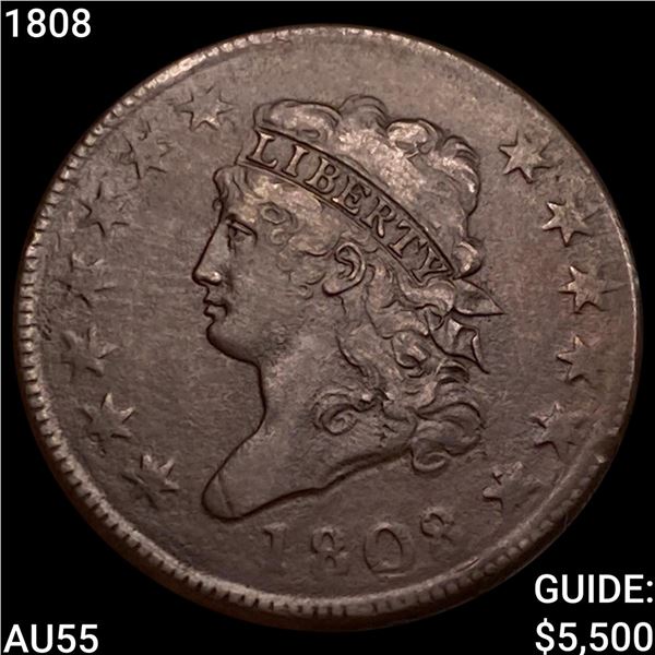 1808 Classic Head Large Cent HIGH GRADE