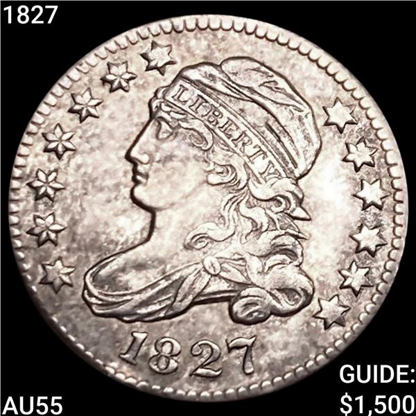 1827 Capped Bust Dime HIGH GRADE