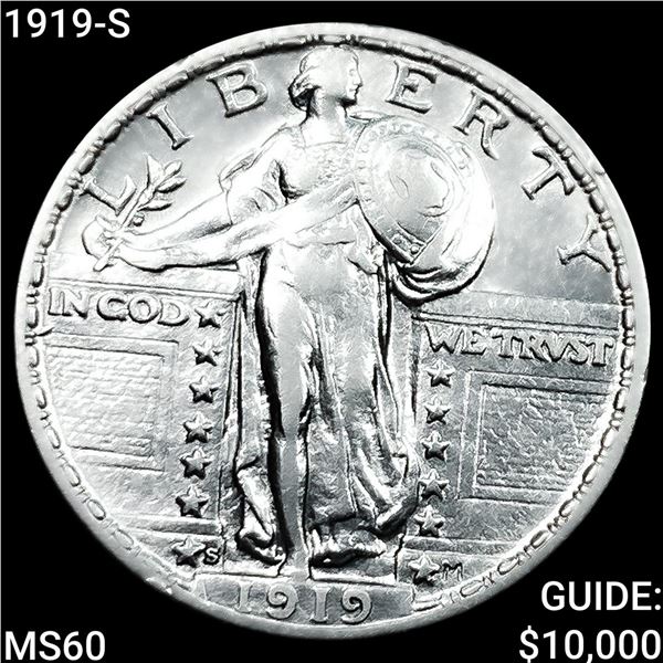 1919-S Standing Liberty Quarter UNCIRCULATED
