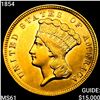 Image 1 : 1854 $3 Gold Piece UNCIRCULATED