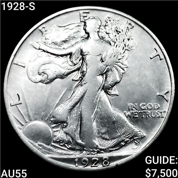 1928-S Walking Liberty Half Dollar HIGH GRADE