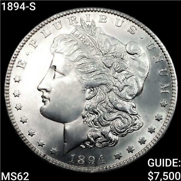 1894-S Morgan Silver Dollar UNCIRCULATED