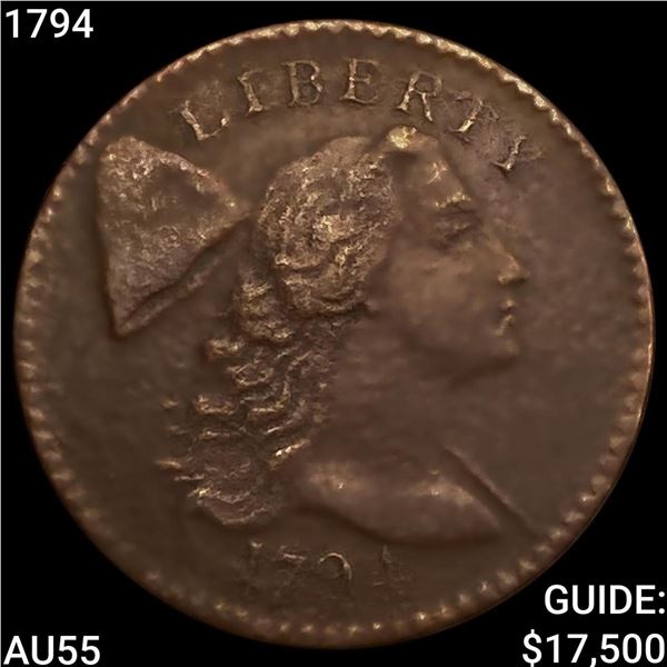 1794 Liberty Cap Large Cent HIGH GRADE
