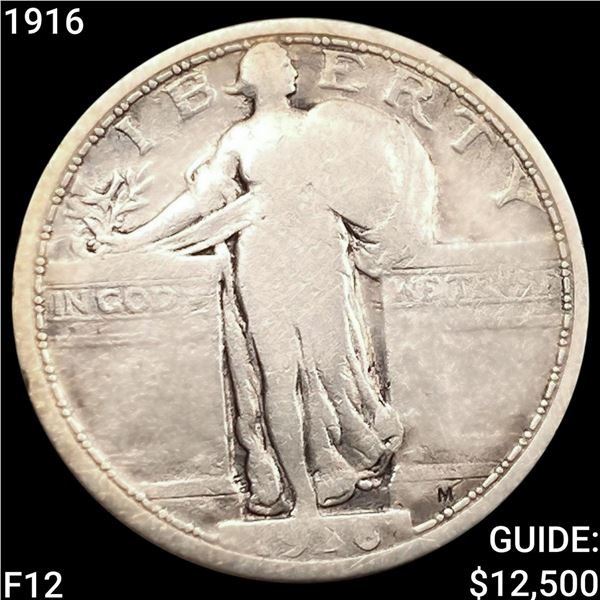 1916 Standing Liberty Quarter NICELY CIRCULATED