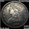 Image 1 : 1836 Reeded Edge Capped Bust Half Dollar NEARLY UNCIRCULATED