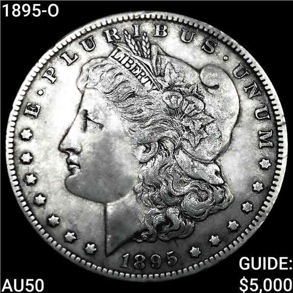 1895-O Morgan Silver Dollar CLOSELY UNCIRCULATED