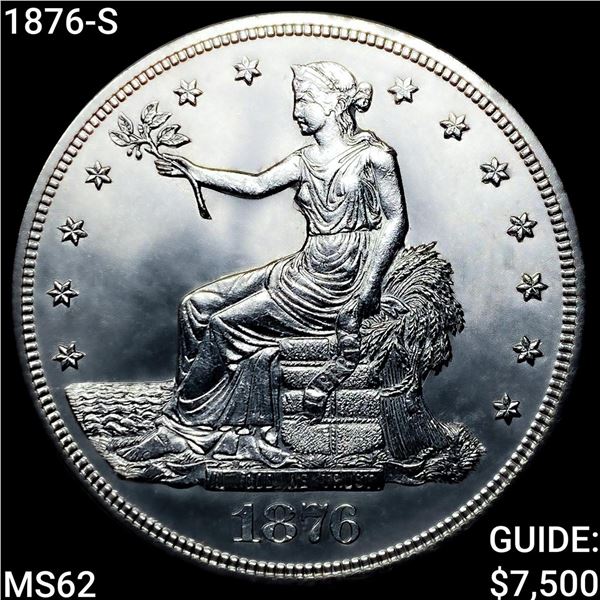 1876-S Silver Trade Dollar