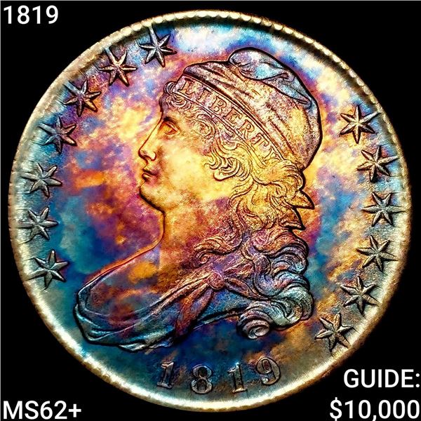 1819 Capped Bust Half Dollar