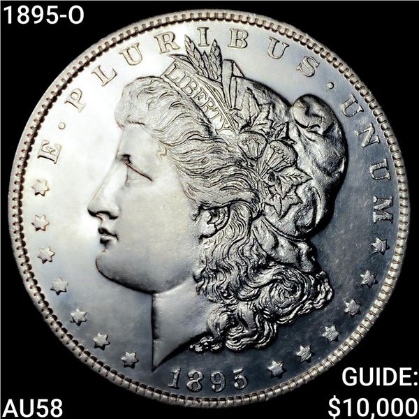 1895-O Morgan Silver Dollar