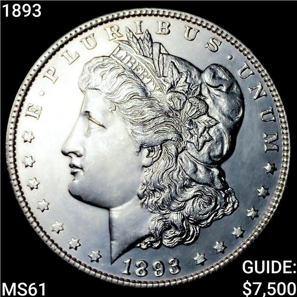 1893 Morgan Silver Dollar