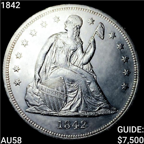 1842 Seated Liberty Dollar