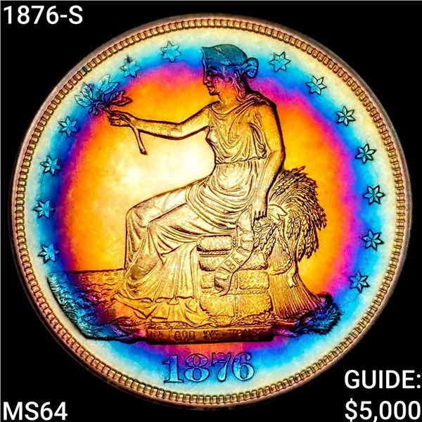 1876-S Silver Trade Dollar