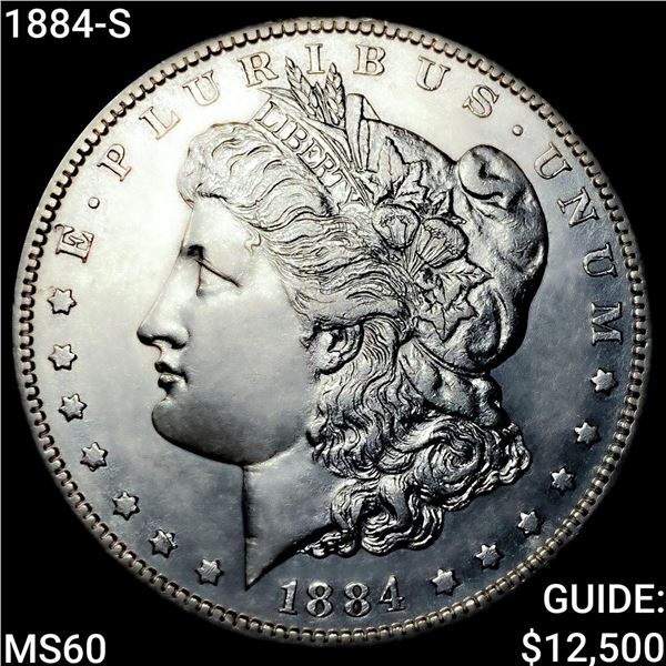 1884-S Morgan Silver Dollar
