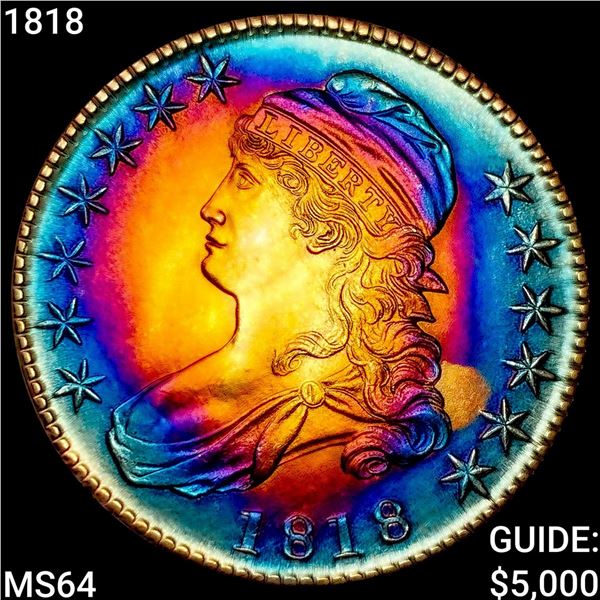1818 Capped Bust Half Dollar