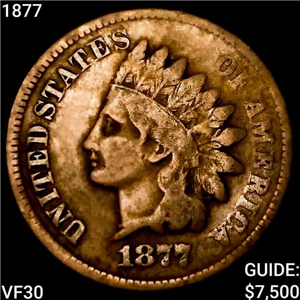 1877 Indian Head Cent