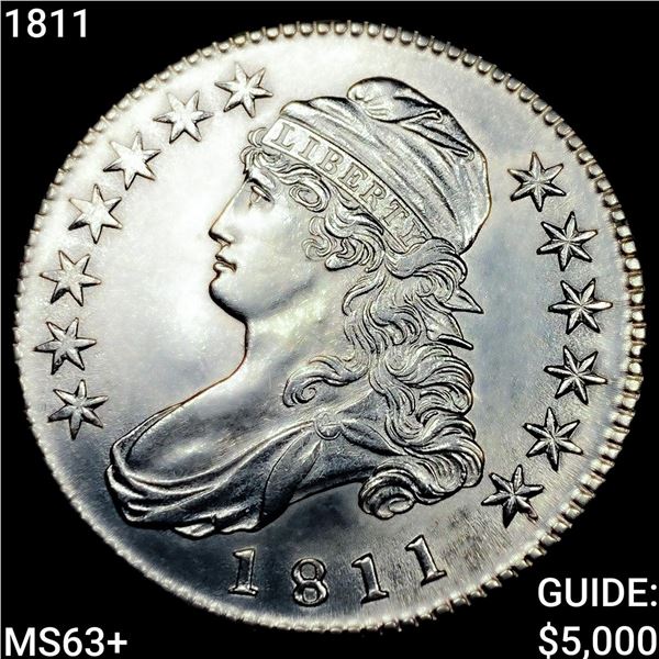 1811 Capped Bust Half Dollar