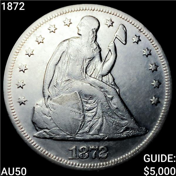 1872 Seated Liberty Dollar