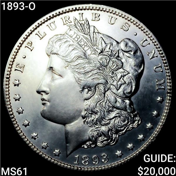 1893-O Morgan Silver Dollar