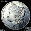 Image 1 : 1892-CC Morgan Silver Dollar