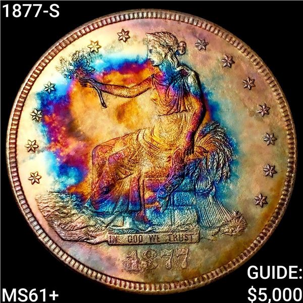 1877-S Silver Trade Dollar