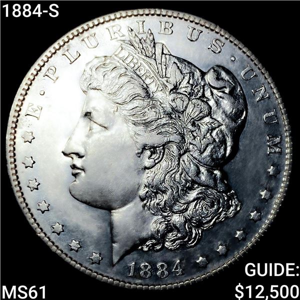 1884-S Morgan Silver Dollar