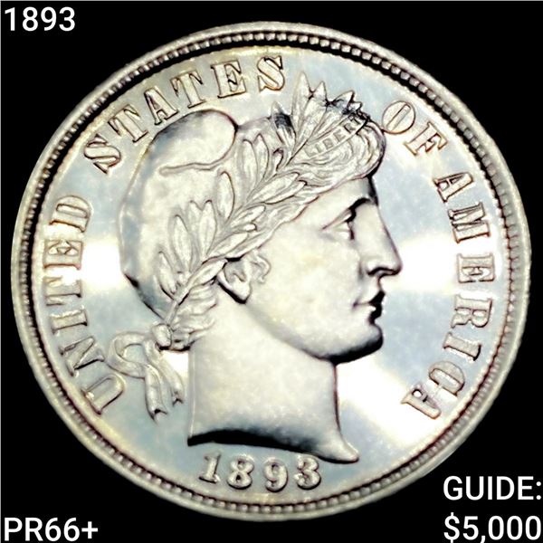 1893 Barber Dime