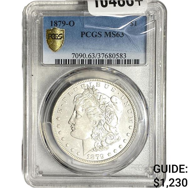 1879-O Morgan Silver Dollar PCGS MS63