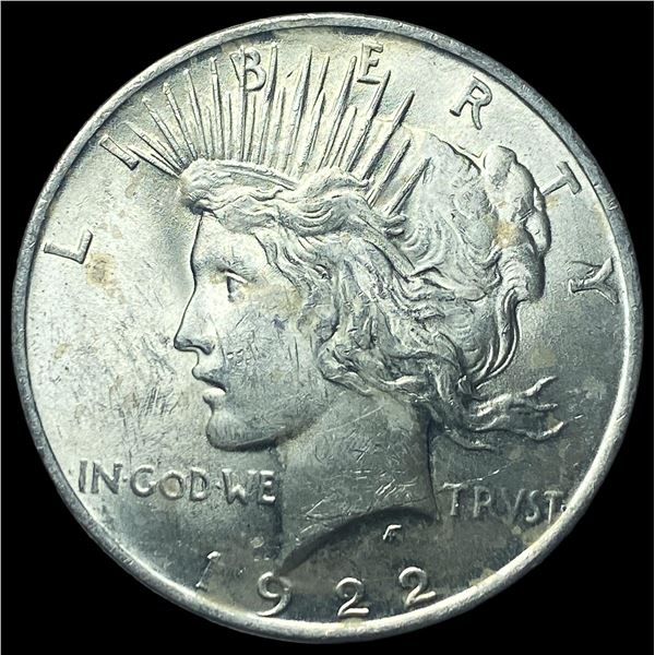 1922 Peace Silver Dollar GEM BU