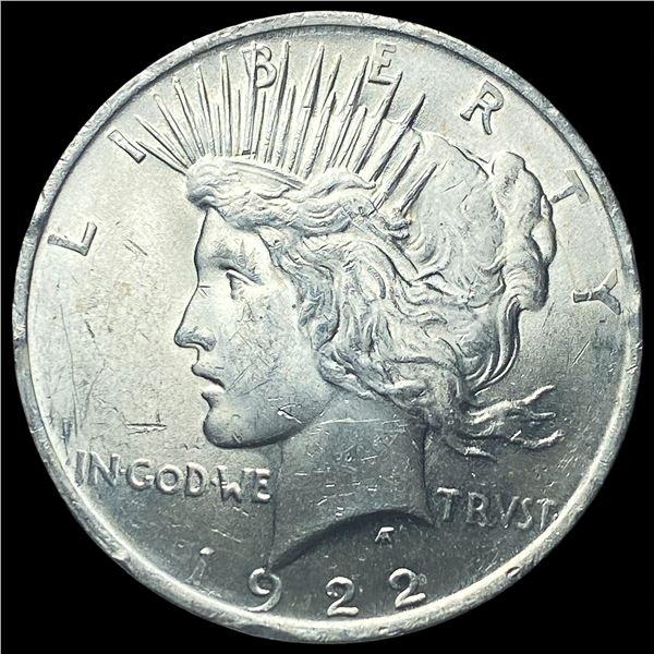 1922 Silver Peace Dollar CHOICE BU