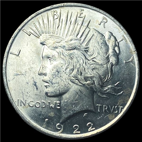 1922 Silver Peace Dollar GEM BU