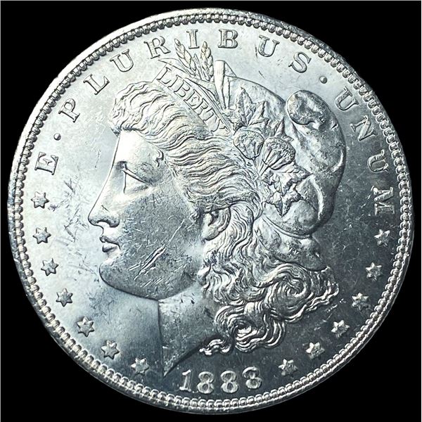 1883 Silver Morgan Dollar GEM BU